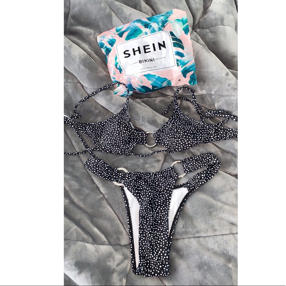 Polka dot bikini